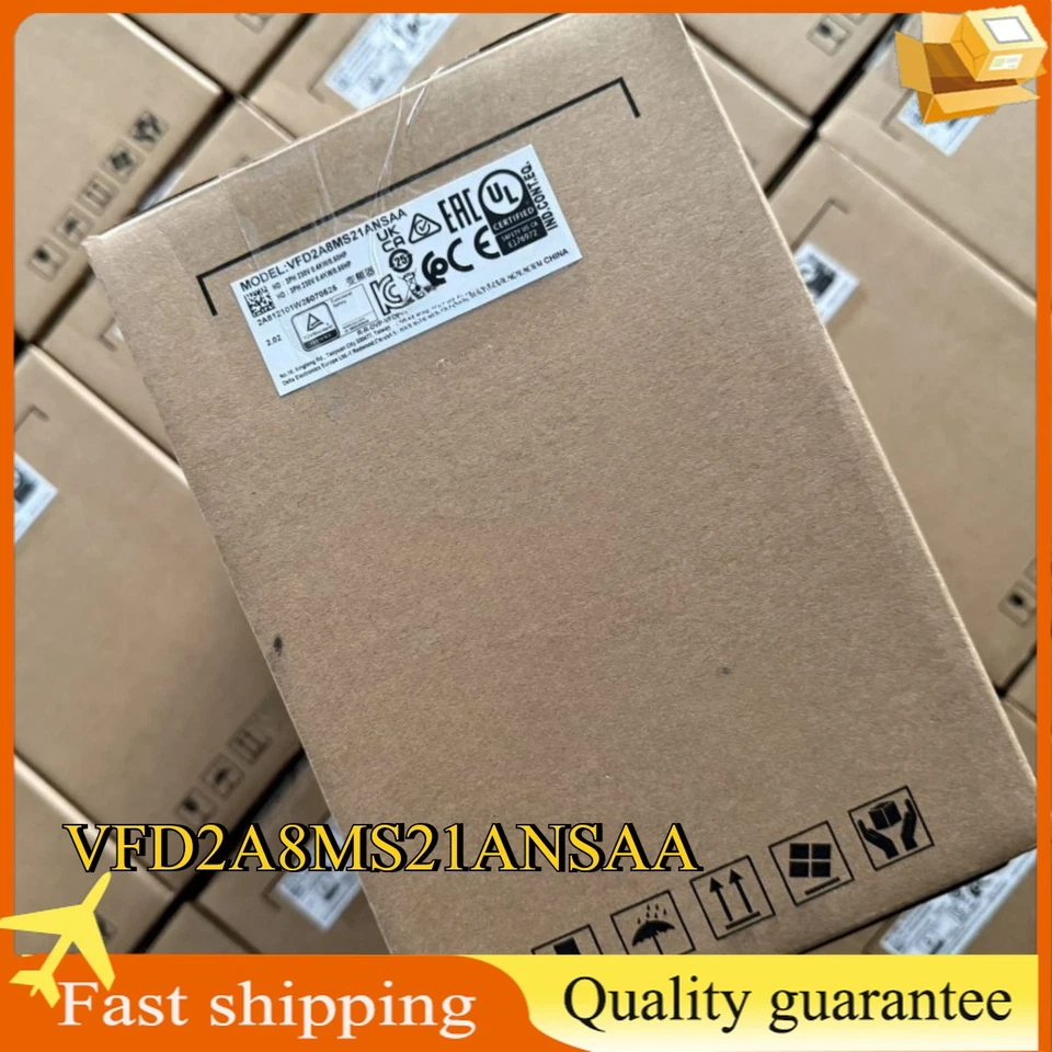 1PCS NEW Delta VFD2A8MS21ANSAA Frequency converter fast shipping in box - Image 1 of 4