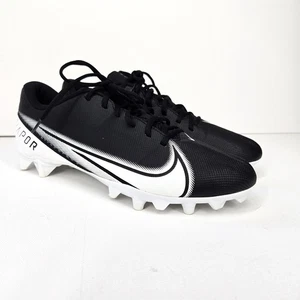 Nike Vapor Edge Varsity Mens 13 Black White Football Cleats Cl4756-001 - Picture 1 of 11