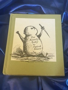 seltene "THE BEASTLY BABY" von Edward Gorey (Ogdred) 1962 EDITION Peter Weed HC - Bild 1 von 13