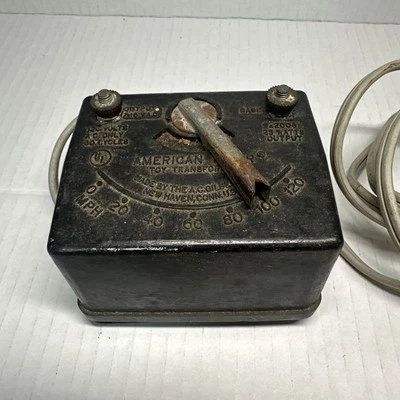 America Flyer # 22006 AC Only 25 Watts Train Transformer 7-16VAC Untested - Image 1 of 4