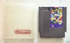 DuckTales 2 Nintendo NES Spiel Cartridge mit Schutzhülle. Original. Getestet - Bild 1 von 4