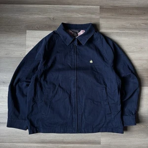 Brooks Brothers Reyn Spooner Herren Navy Blau Selten Baumwolle Harrington Jacke XL - Bild 1 von 3