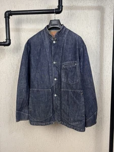 Levi's Engineer Coat XL Denim Chore Jacket Railroad Utility Vintage 1999 - Picture 1 of 14