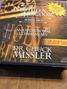 The Book of Northern Kingdom Hosea Amos Chuck Missler 13 Digital Audio CDs Set - Picture 1 of 4