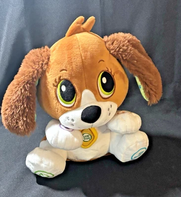 LeapFrog Speak and Learn Interactive Puppy Educational Plush Toy Baby Toddler - Image 1 of 4