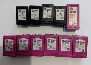 11 Genuine HP 67/305 Empty Ink Cartridges - Photo 1/1