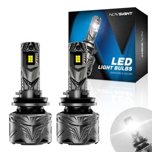 NOVSIGHT H8/H9/H11 LED Headlight Bulbs Kit 6500K 240W Super Bright White Canbus - Picture 1 of 11