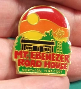 Australien Pin - Mt. Ebenezer Road House Northern Territory 1 Zoll hoch Pinback - Bild 1 von 5