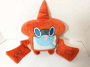 Tomy 2017 Pokémon Rotom Dex Pokedex Red Blue Plush 10” Stuffed Pokemon - Picture 1 of 10