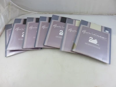 Pantimedias Gloria Vanderbilt BLANCO Y NEGRO Talla A Lote de 7 piezas Nuevo Antiguo Stock Foto 1 de 4