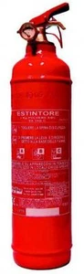 Estintore kg 1 polvere per auto barca camper casa. 1 kg dust fire extinguisher - Imagen 1 de 1