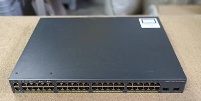 Cisco WS-C2960X-48LPD-L 48 interfacce Ethernet 10/100/1000; 2 uplink SFP+; - Immagine 1 di 2