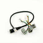 1x 3.5mm Female to RJ9 Male with 3 Converter Audio Adapter Cable for Telephone