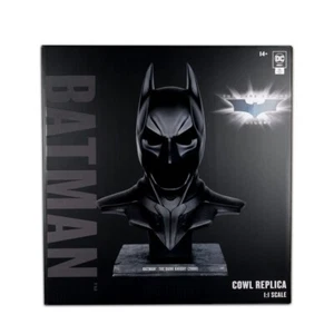 DC Comics The Dark Knight Batman Bust 1:1 life-size prop Batman Cowl McFarlane - Foto 1 di 12