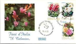 Italy FDC 1982 - Flowers of Italy "The Cyclamen" - Rome - F42471 - Picture 1 of 2