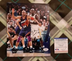 Charles Barkley signed autographed Phoenix Suns 8x10 photo PSA COA #AJ84942 - Picture 1 of 3