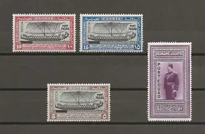 EGYPT 1926 SG 141/144 MNH CERT - Picture 1 of 3