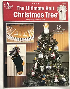 Ultimate Knit Christmas Tree Crochet Patterns Book Skirt Garland Ornaments Sock - Picture 1 of 2
