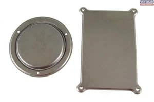 Firewall Heater Delete Plate Set Models w/A/C 68-74 Chev II Nova 67-69 Camaro - Picture 1 of 1