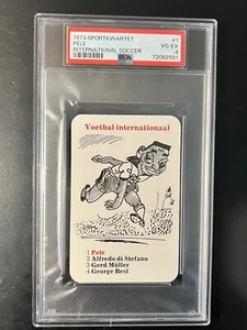 1973 Sportkwartet Pele #1 PSA 4. - Picture 1 of 2