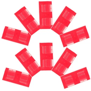 10 Pcs Light Strip Hook Cable Sticky Clip Adhesive Outdoor Hooks - Picture 1 of 12