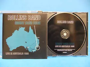 Henry Rollins Band Insert Band Here 1999 CD, Live In Australia 1990 NM 2.13.61 - Foto 1 di 3