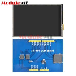 3.5 inch TFT 480x320 Full Color LCD Shield Module UNO Board for Arduino Mega2560 - Picture 1 of 6