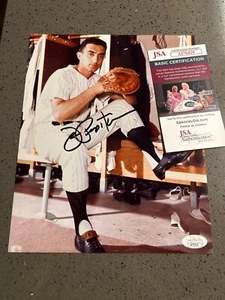 JOE PEPITONE AUTOGRAPHED 8X10 PHOTO JSA CERTIFICATE NEW YORK YANKEES - Picture 1 of 4