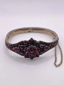 Antiker - Granat Armreif / Um 1900 - Bild 1 von 9