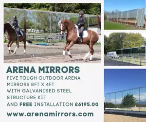 Arena Mirror Installation on Galvanised Steel Structure Set of FIVE - Picture 1 of 9