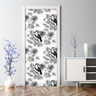 Removable Door sticker Tropical Toucan Decal Self adhesive Floral Wall Decor