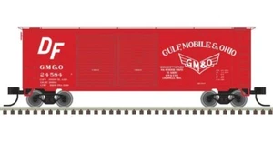 Atlas 50006195 N Gulf Mobile & Ohio 40' Double-Door Boxcar #24584 - Picture 1 of 1