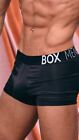 Box Menswear Mens Lads King Fit Short Leg 4 In Black Boxer Shorts Size Xs