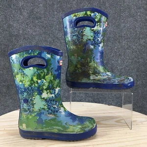 Hunter For Target Rain Boots Youth 1 Multicolor Waterproof Pull On Round Toe - Picture 1 of 16
