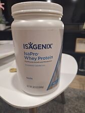 Isagenix Isapro whey protein vanilla 690g fuel muscle growth fast shipping.
