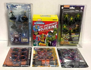 Heroclix Mixed Lot of 6 Sealed Items, Marvel DC TMNT, Dice & Token, Fast Forces! - Picture 1 of 5