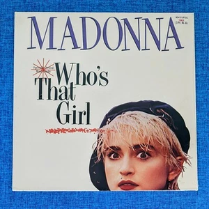 MADONNA SEALED WHO'S THAT GIRL US 12'' VINYL MAXI SINGLE LP RECORD SIRE 1987 - Picture 1 of 7