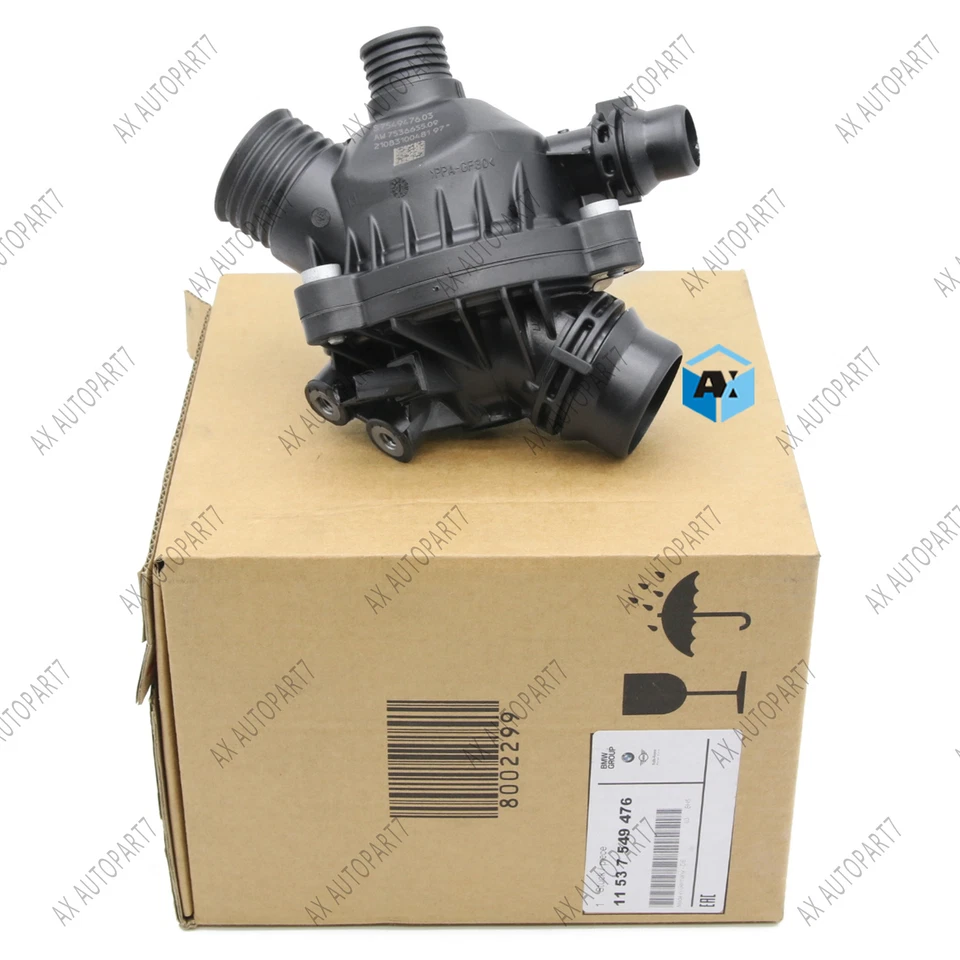 Conjunto de carcasa de termostato genuino para BMW 135i 330i 525i 328i 535i N52B30 3,0 L Foto 1 de 4