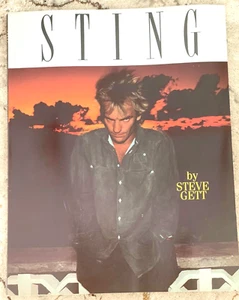 STING by Steve Gett 1985 Paperback, 1st Ed. ** Vintage NEW ** - Picture 1 of 9