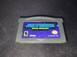 Metroid: Zero Mission Nintendo Game Boy Advance EXMT authentic game cartridge - Picture 1 of 2