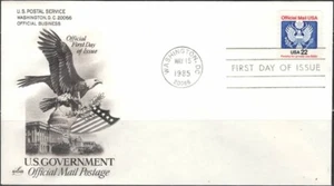 US Scott #O136 on First Day of Issue - Picture 1 of 1