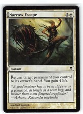 Narrow Escape *FOIL Common* Magic MtG x1 Zendikar MP