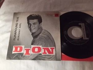 Dion di Muci Runaround Sue 7"+PS Durium Italy US Rock'n'roll - Picture 1 of 2