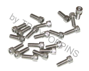 20-SS 1/4"-20 x 5/8" SH SOCKET ALLEN HEAD MACHINE SCREWS STAINLESS STEEL 18-8 - Picture 1 of 1