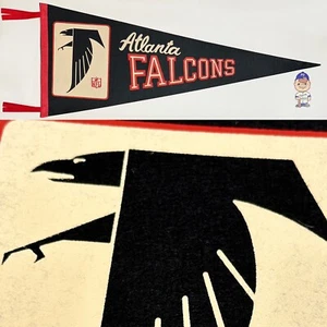 1960’s Vintage Atlanta Falcons Georgia NFL Football Pennant 12x30 - Picture 1 of 11