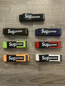 🆂 SUPREME Unisex Web Gürtel Metallschnalle (42") • Limited Edition • Brandneu! - Bild 1 von 15