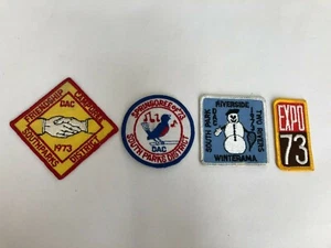 Vintage BOY SCOUT Camporee Patches Lot 4 BSA Uniform Michigan 1970er  - Bild 1 von 12