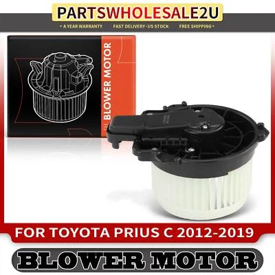 Heater Blower Motor with Control Module for Toyota Prius C 2012-2019 87130-52200 - Image 1 of 4