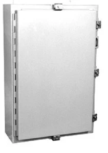 4MS201616 MILBANK Carbon Steel Cont. Hinge Junction Box, 20x6x16,Screw Clamp - Picture 1 of 7
