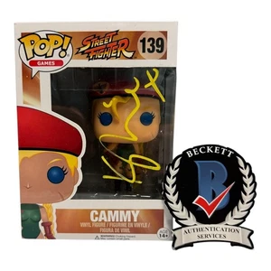 KYLIE MINOGUE SIGNED AUTOGRAMM FUNKO POP 139 STREET FIGHTER BECKETT BAS COA - Bild 1 von 2